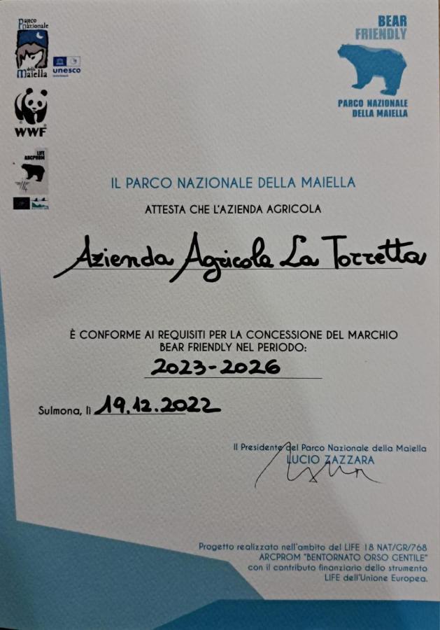 Azienda Agrituristica La Torretta Tocco da Casauria المظهر الخارجي الصورة
